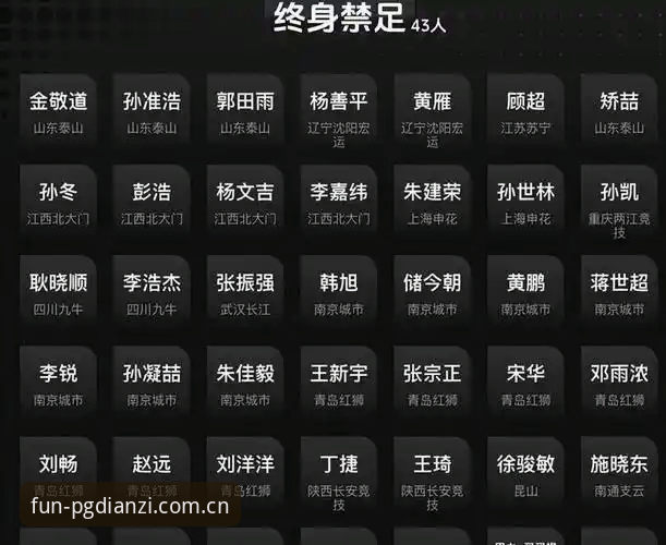 中国足协第三批禁足名单解读：足球腐败治理的深度操作教程